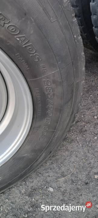 Koła do przyczepy rolniczej 195 cala bezdętkowe Łęczyca