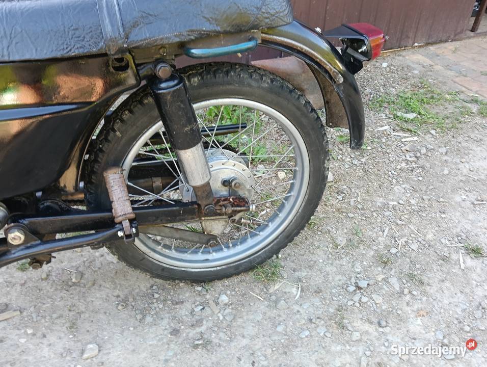 WSK 125 na chodzie Kielnarowa