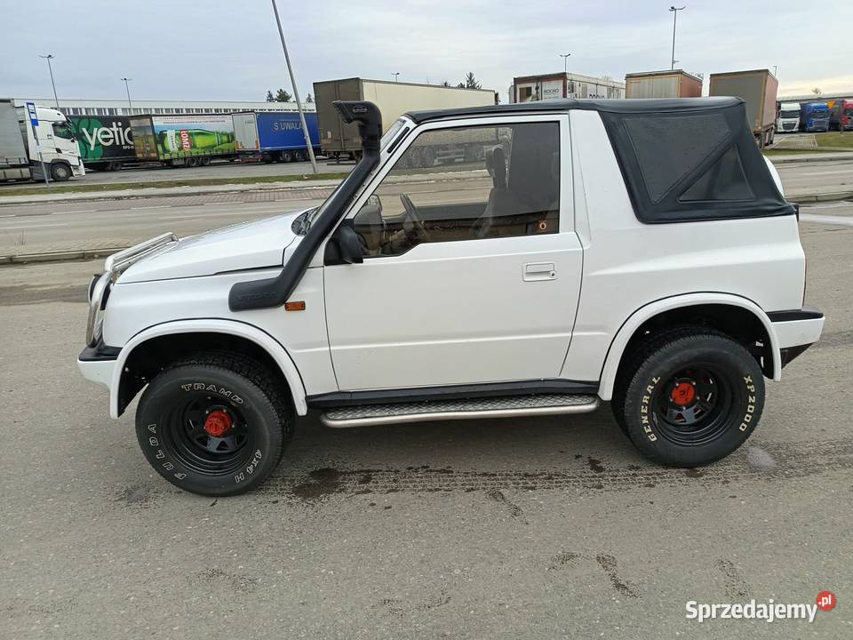 Suzuki Vitara 16 cabrio Stan wzorowy benzyna+LPG Tarnobrzeg sprzedam