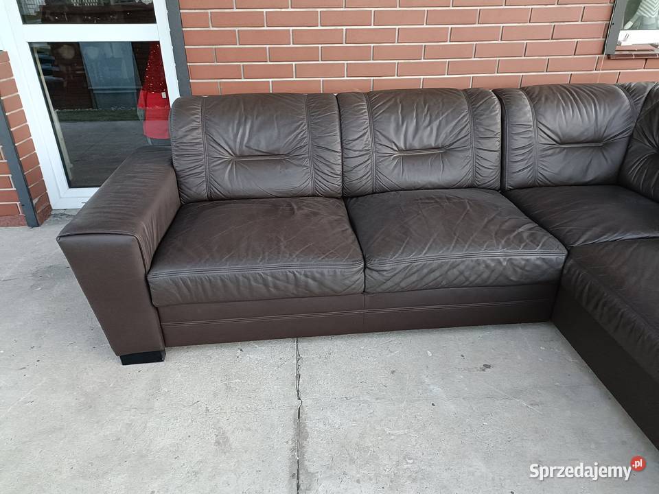 Sprzedam narożnik ze skóry Konin