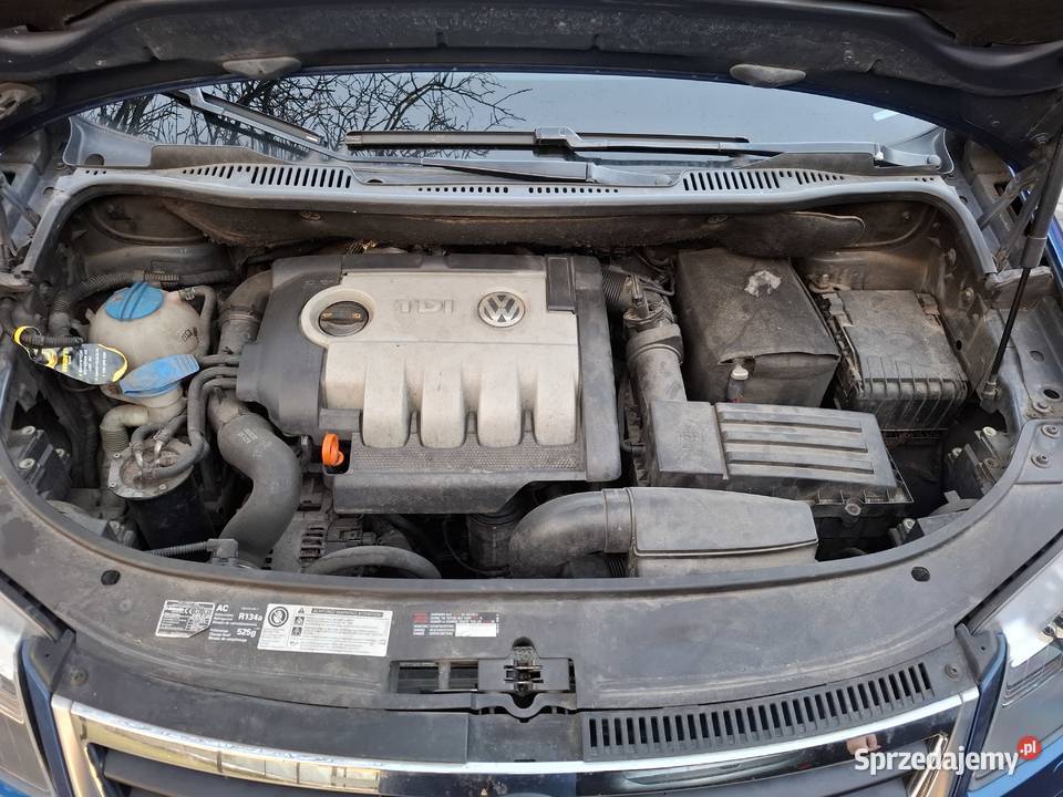 VW Touran 19 TDI Freestyle 2009 kurtyny powietrzne Touran lubelskie Biała Podlaska