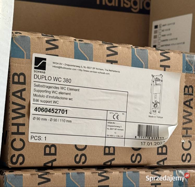 Schwab Liv Duplo Wc 380 mazowieckie Legionowo