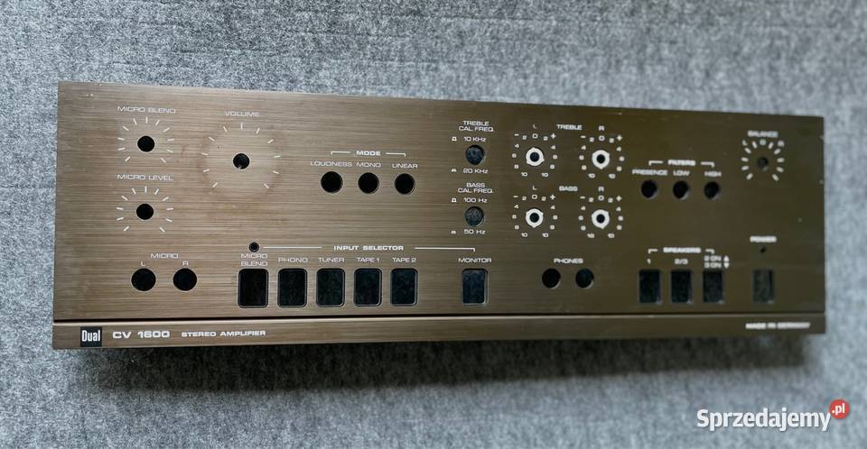 DUAL CV 1600 panel przedni 1 Lublin sprzedam
