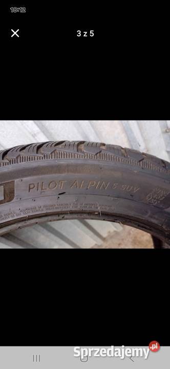 Opony Zimowe Michelin pilot 5 suv podkarpackie Sieniawa