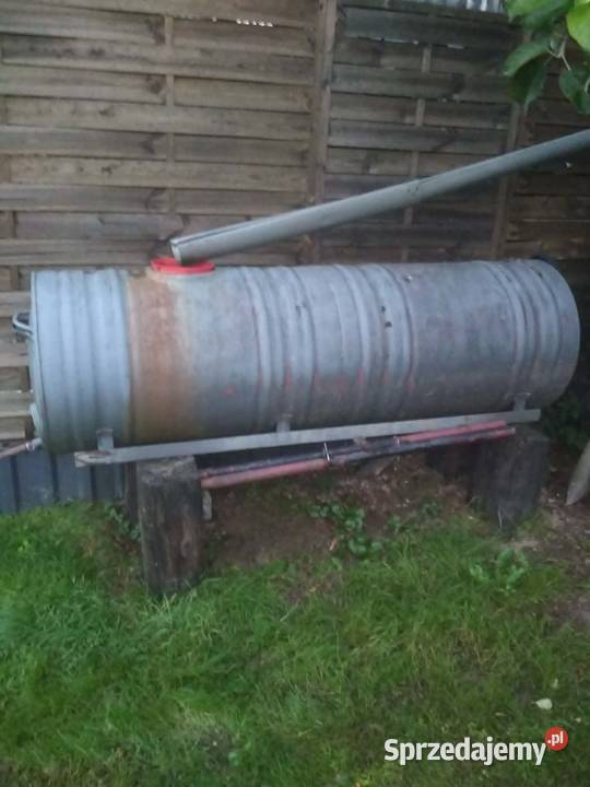 Beczka Na Wodę Deszczówkę PRL Ocynk Metal 600l Rzeszów