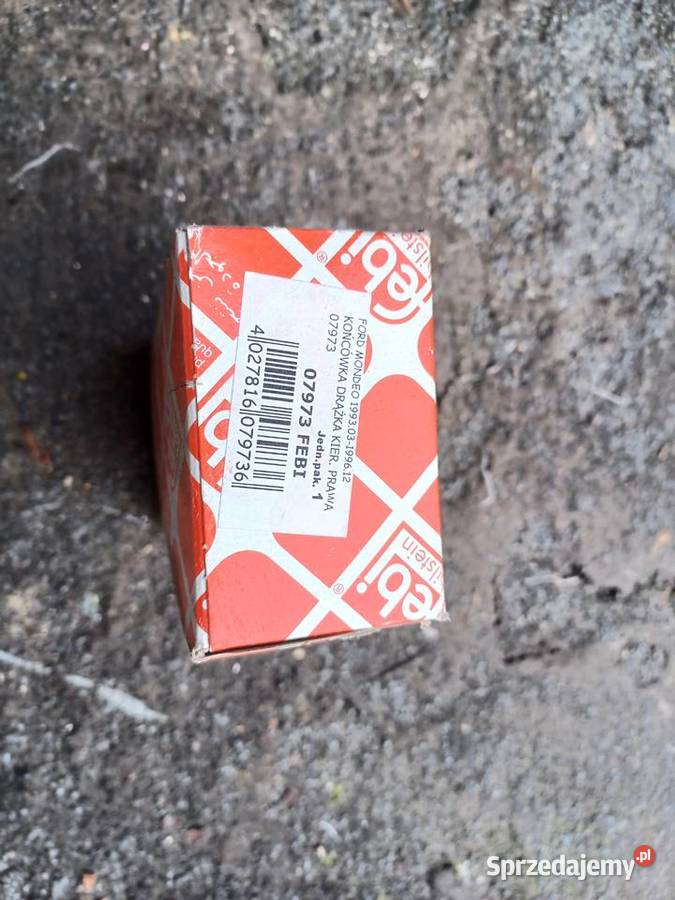 Końcówka drążka FORD FEBI 07973 osobowe Układ kierowniczy Łódź