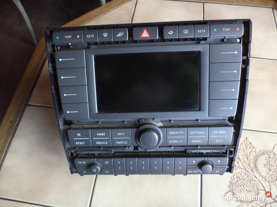 VW PHAETON RADIO PANEL NAVI TV 3D0035007 Turek
