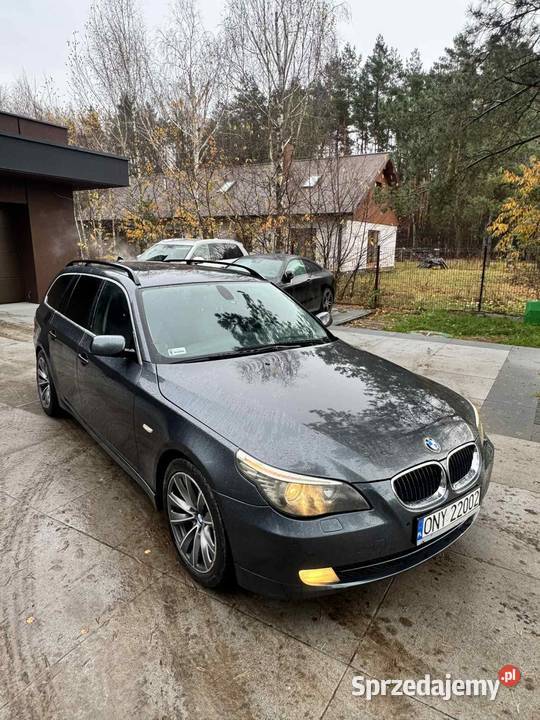 Bmw E60 E91 zadbane mapa Rok produkcji 2007 Zgierz sprzedam