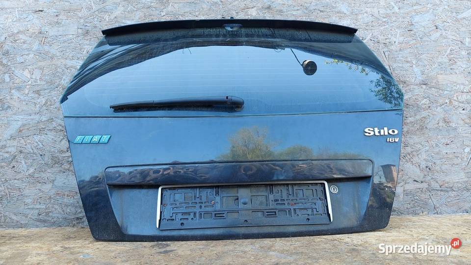 TYLNA KLAPA BAGAŻNIKA TYŁ FIAT STILO Rudziniec sprzedam