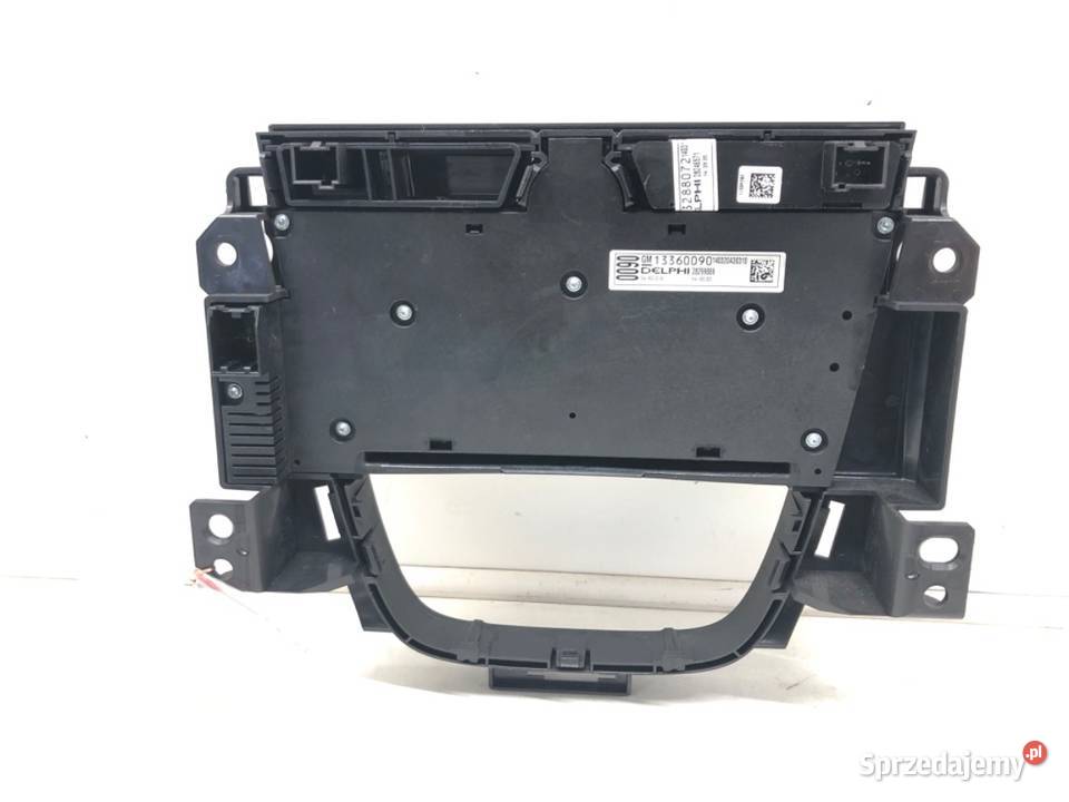 PANEL STEROWANIA RADIA OPEL ASTRA J 13360090 Panele sterowania, przełączniki