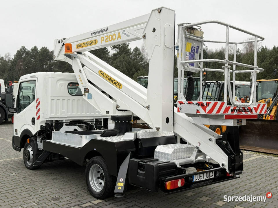 Nissan Cabstar Podnośnik Koszowy 20m Palfinger biały Widełki sprzedam
