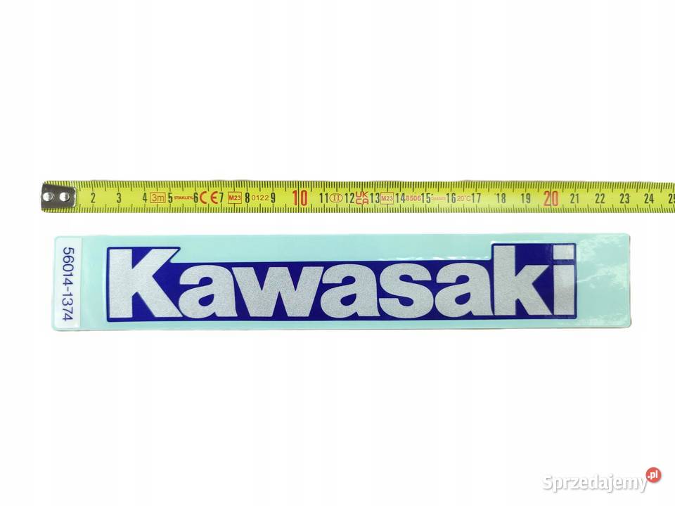 NAKLEJKA EMBLEMAT NA BAK KAWASAKI ER5 1999