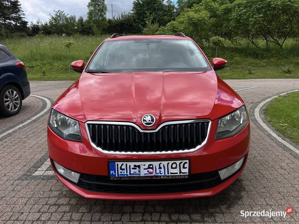 Skoda Octavia 2016 czerwony Mszana Dolna