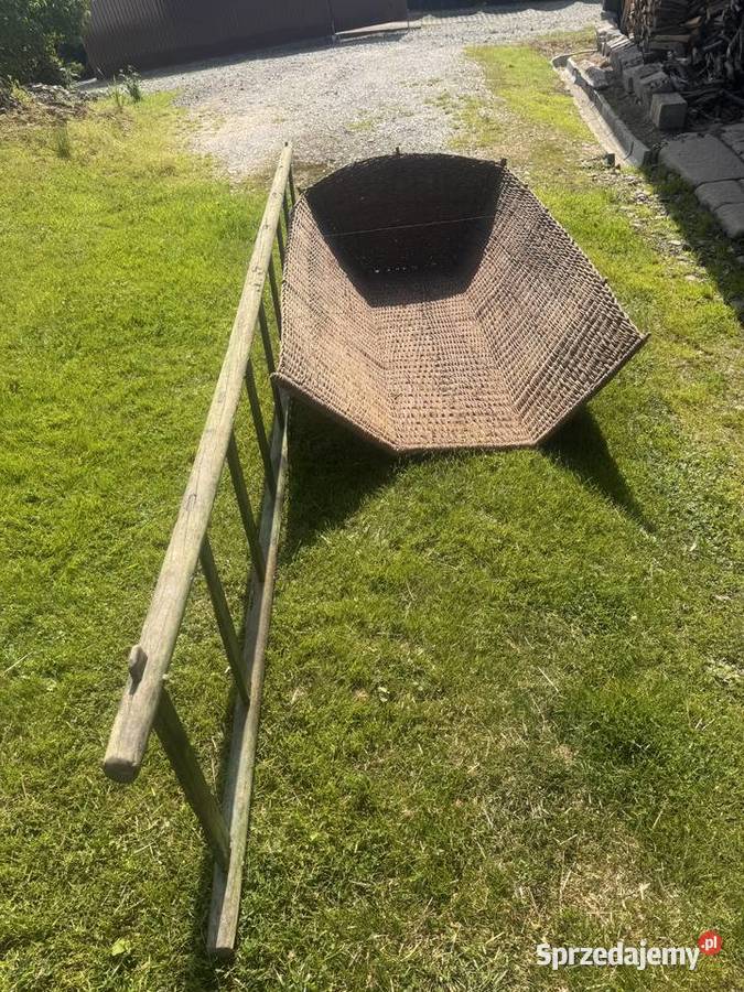 Półkoszki wiklinowe z drabinami 2 małopolskie Trzemeśnia