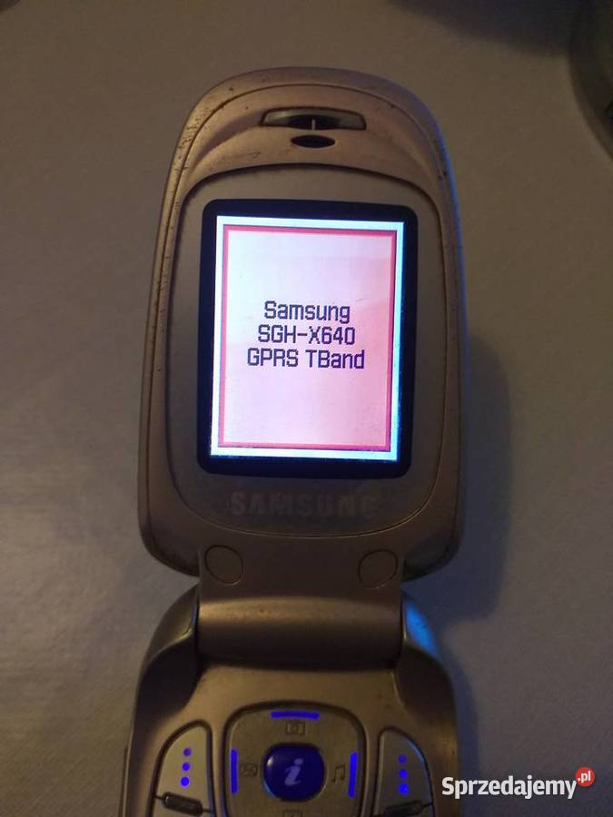 samsung sghx640 sgh x640 telefon z klapką