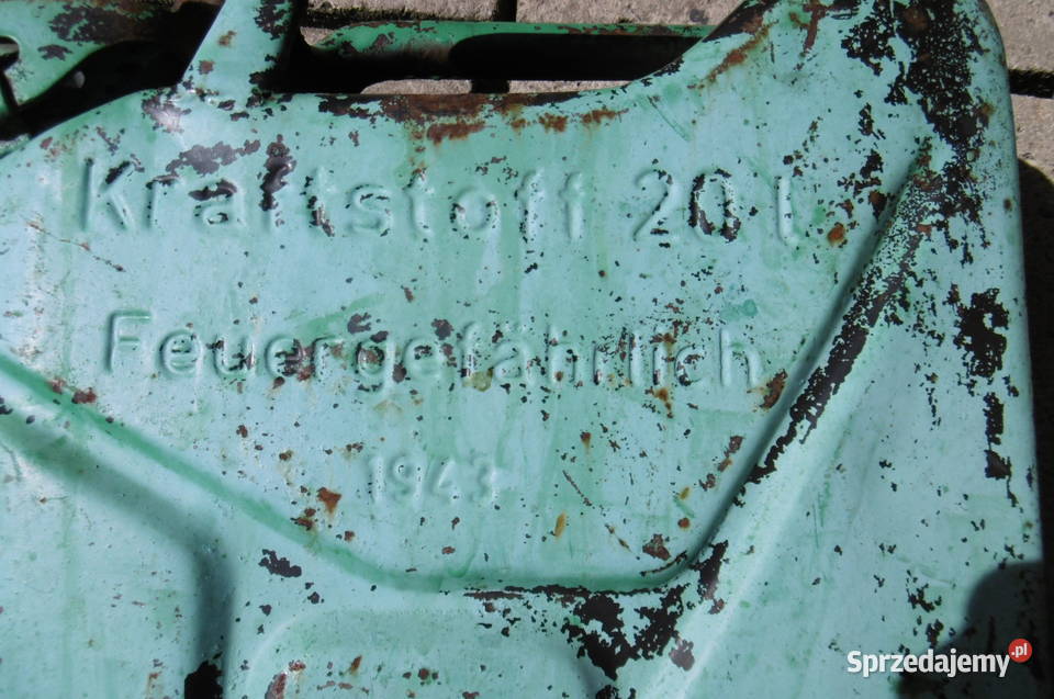 kanister wehrmacht ss wh 20l 1943 Militaria Namysłów