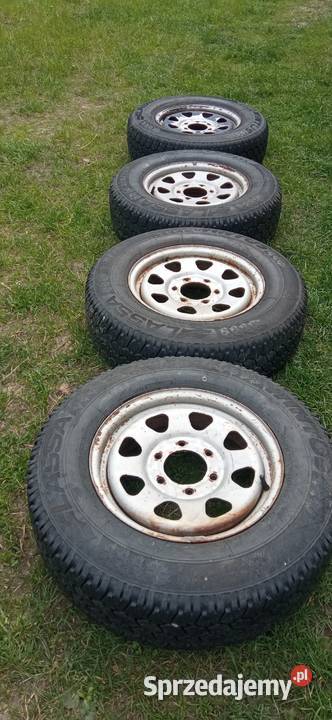 koła felgi opony Nissan Navara d22 Pickup NP300 Samochodowe zachodniopomorskie Chojna