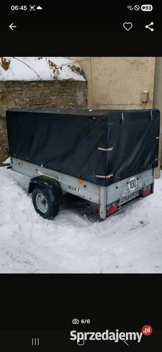 Przyczepka 750 Sosnowica