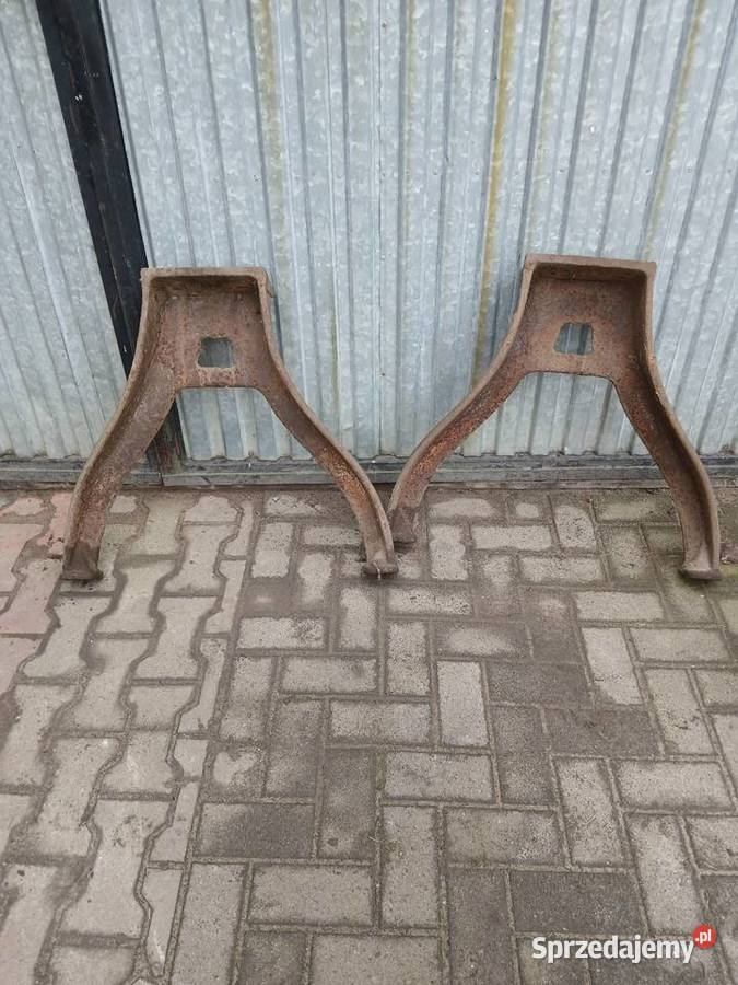Stare Nogi żeliwne stół ława ławka Nogi i nóżki wielkopolskie Rawicz