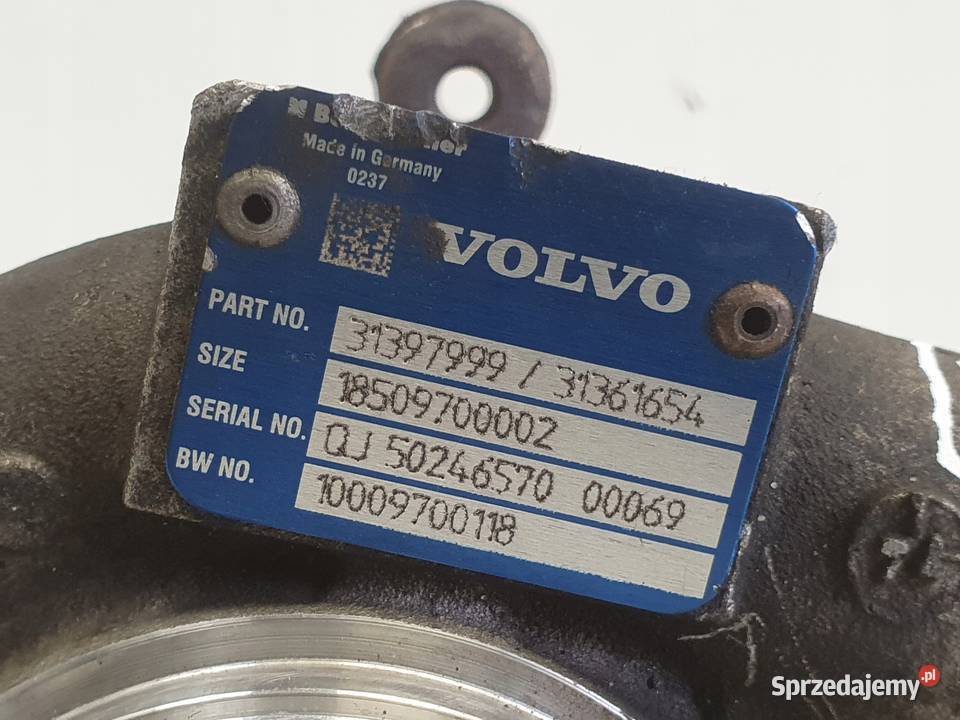 TURBOSPRĘŻARKA Volvo S60 II V60 20 D4 turbo Chełm
