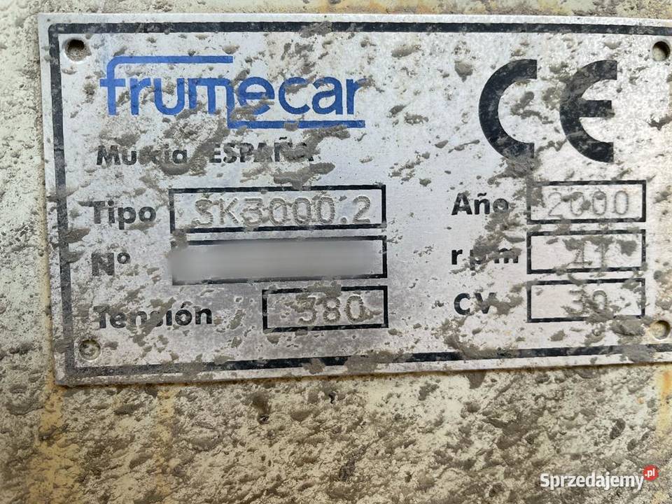 Mieszalnik do betonu FRUMECAR Produkcja śląskie Katowice