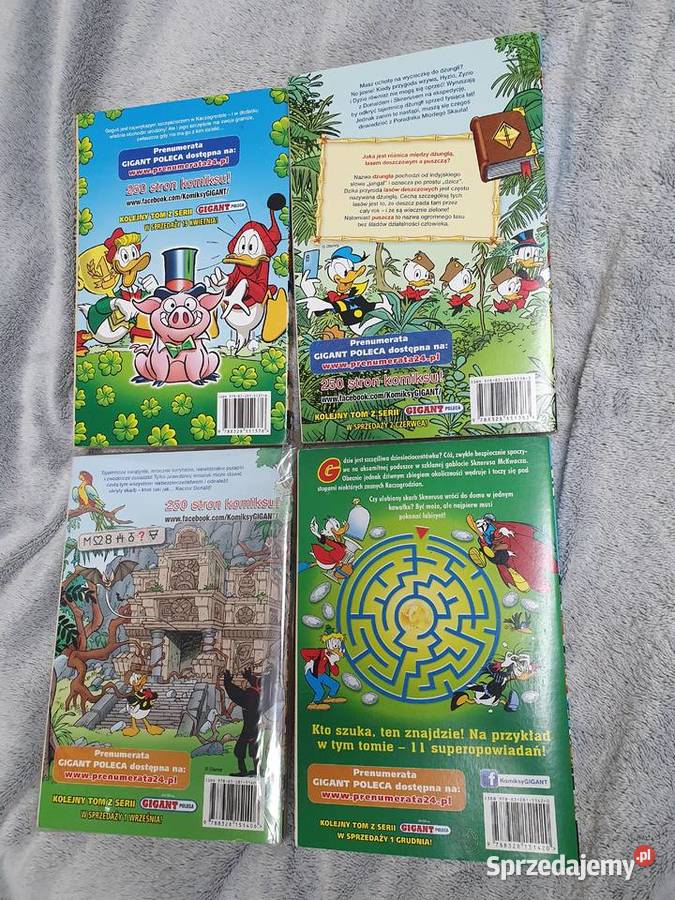 Komiks Gigant zestaw 7 tomów 2023 pomorskie Gdynia