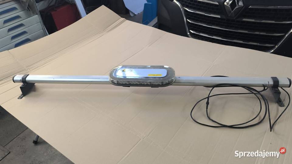 pomarańczowa belka ostrzegawcza LED lampa Gniezno
