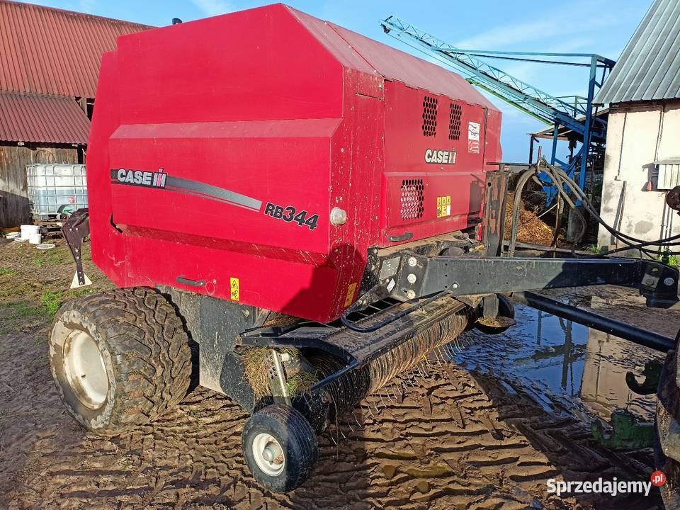 Prasa belarka Case RB 344 Szeroki podbieracz