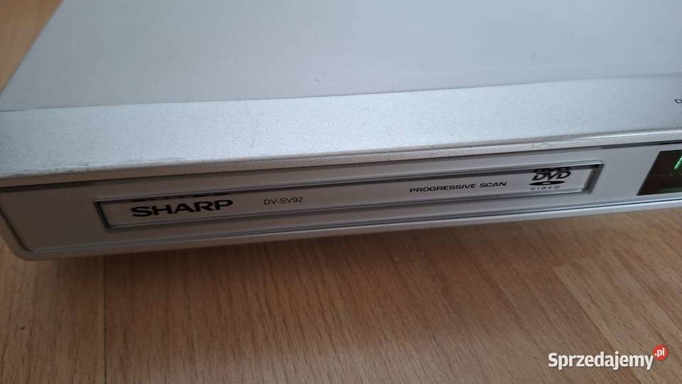 Odtwarzacz DVD Sharp DVSV92SB Uszkodzone Kraków sprzedam