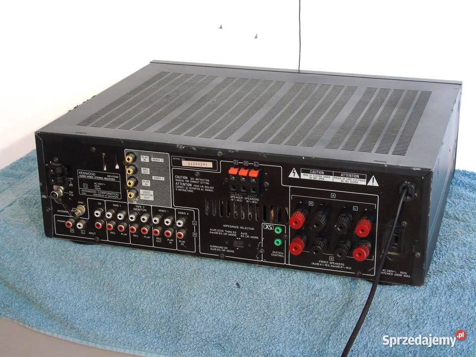 Amplituner wzmacniacz Kenwood KRV7040 mocny