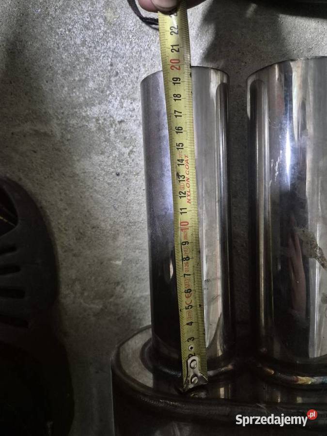 Tłumik wydech komorowy sportowy nierdzewny Igołomia sprzedam