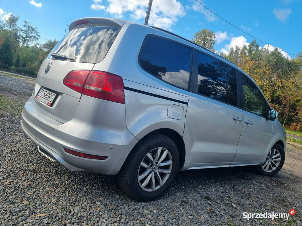 Volkswagen Sharan Alu Tempomat 20 170 DSG dużym Szczecin sprzedam