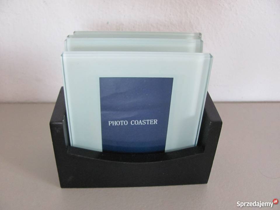 Szklane podstawki z wkładem na zdjęcia Dekoracje i ozdoby lubelskie Zamość