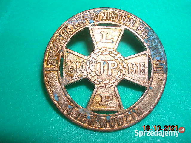 Związek Legionistów Polskich i ich rodzin Kolekcje Łódź sprzedam