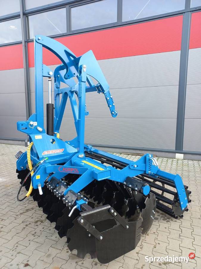 Agregat uprawowo siewny brona talerzowa z nieuszkodzony Kutno