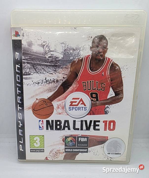 Gra NBA LIVE 10 3 Sony Playstation 3 warmińsko-mazurskie Elbląg
