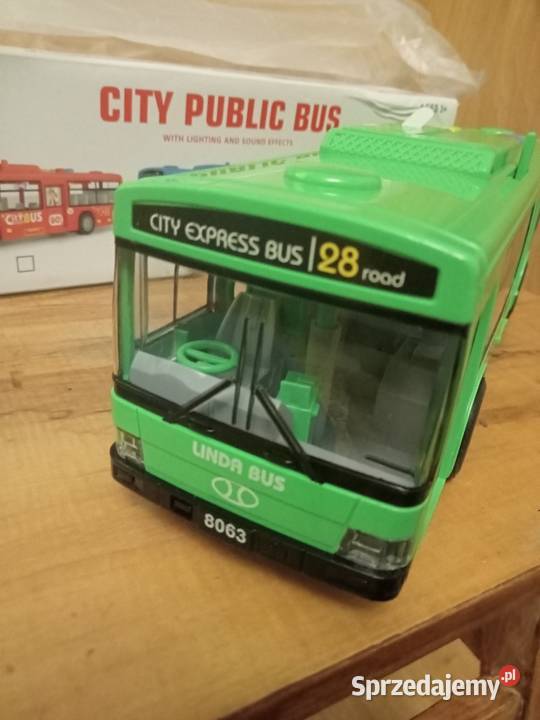 zabawka model autobusu miejskiego 3 lata+ Nowy Tomyśl