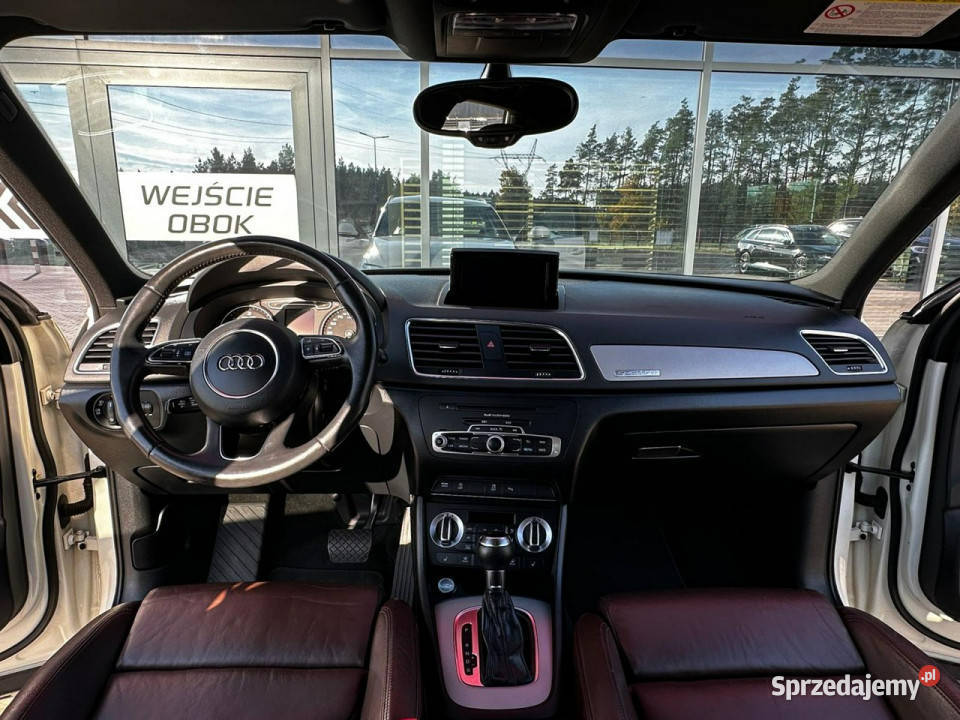 Audi Q3 SLINE LED Bixenon Skóra Grzane Fotele czujnik parkowania opolskie