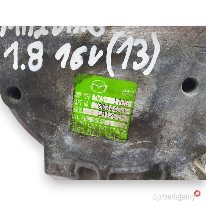 SPRĘŻARKA KLIMATYZACJI Mazda 6 GG 18 20 16V osobowe Chełm