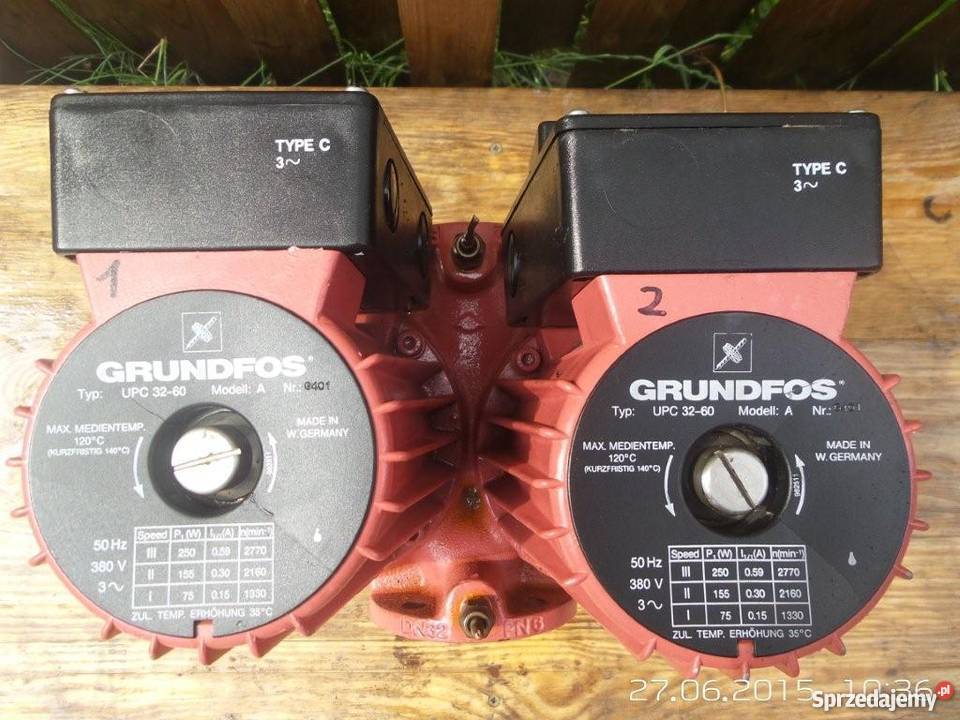 Pompa do Wody Obiegowa Co GRUNDFOS UPS UPC UPE Opalenica sprzedam