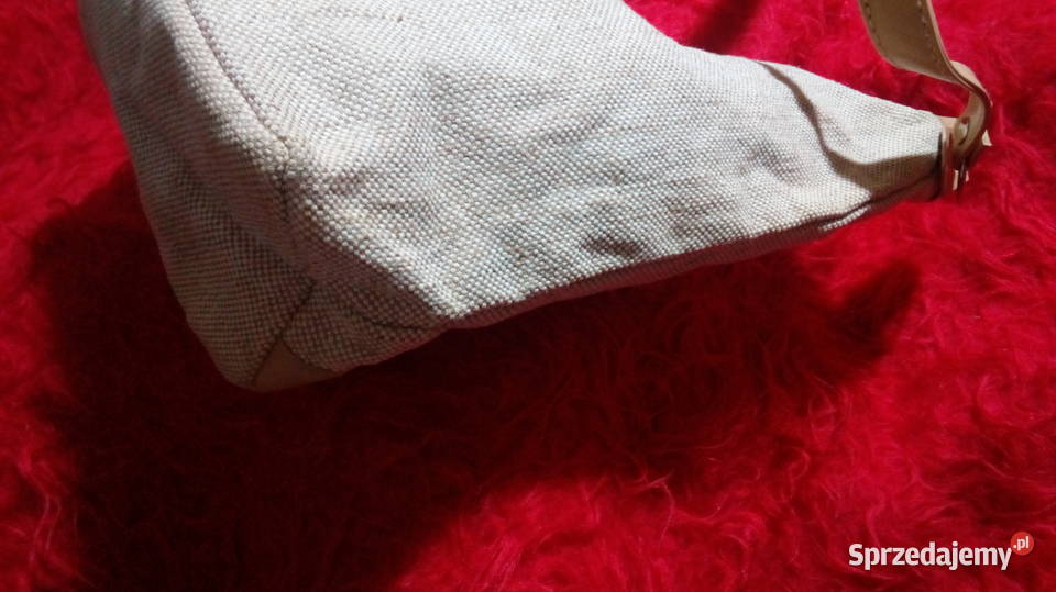 Beżowa torebka A5Gruba pleciona tkanina Dla kobiet lubelskie