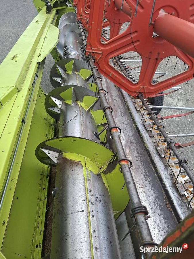 Heder Claas 51m z przysrawką do rzepaku