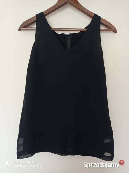 Bluzka z szyfonowymi wstawkami Bluzki i koszule podlaskie Hajnówka