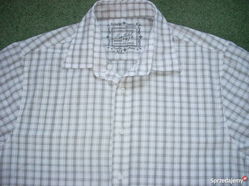 KOSZULA męska krateczka j nowa L XL Nowy Sącz sprzedam