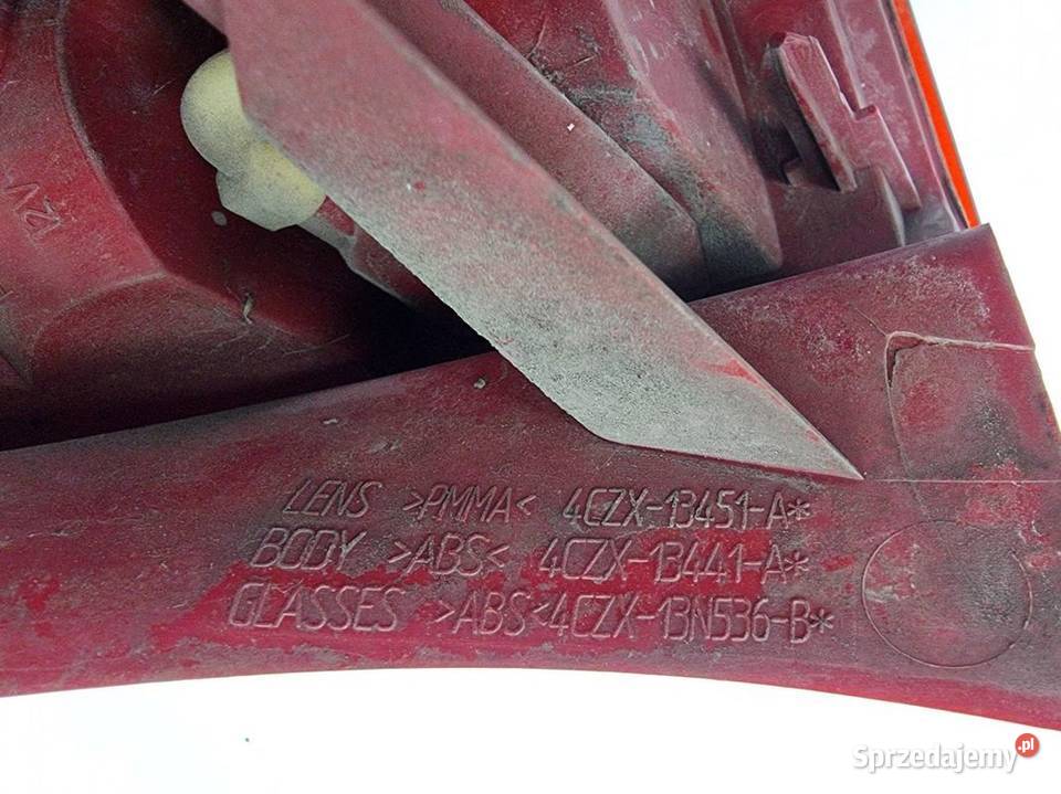 LAMPA LEWA TYŁ CITROEN C4 9655864080 osobowe Lipno