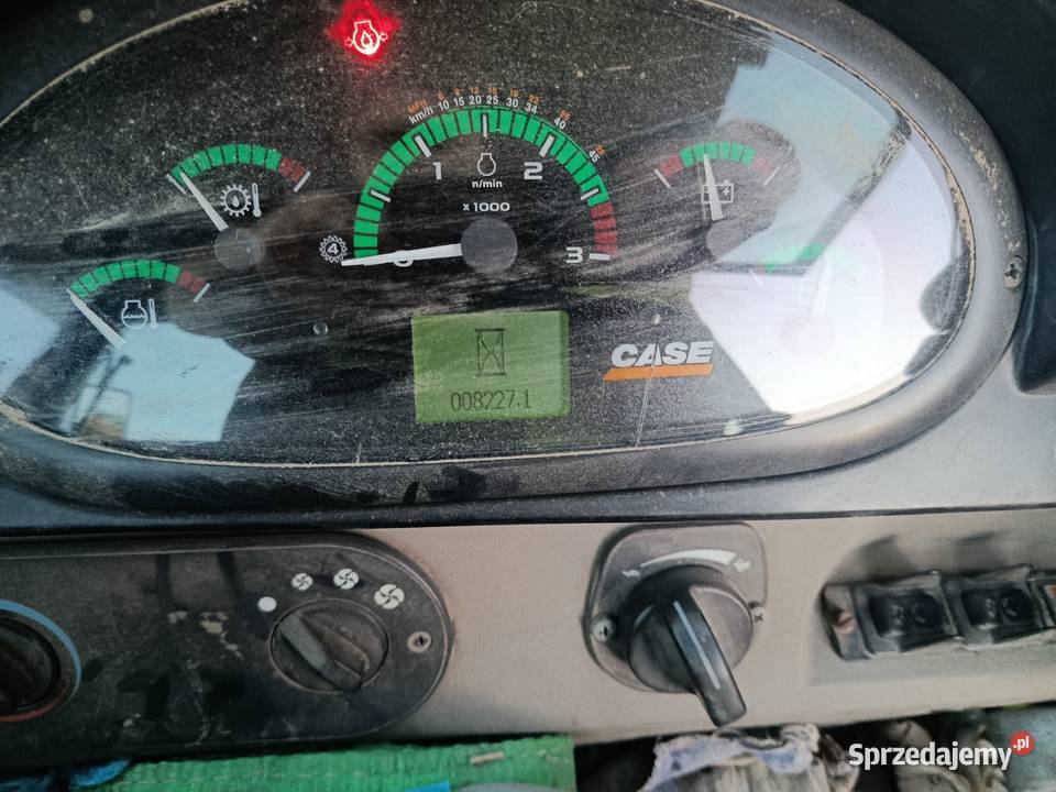Koparko Ładowarka CASE 580 ST 4x4 joystick Łuszczów Pierwszy
