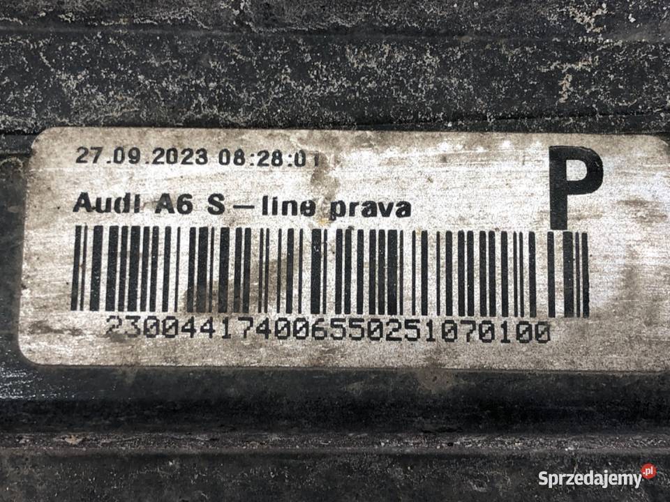 LISTWA PROGOWA PRAWY AUDI A6 C8 Kombi OSŁONA podkarpackie