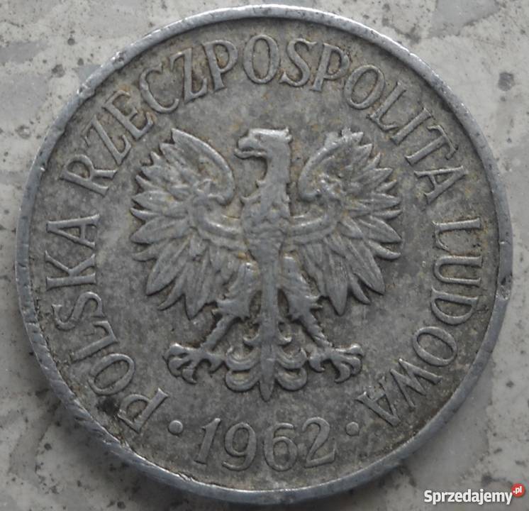 POLSKA5 GROSZY1962 r bzAL Numizmatyka mazowieckie