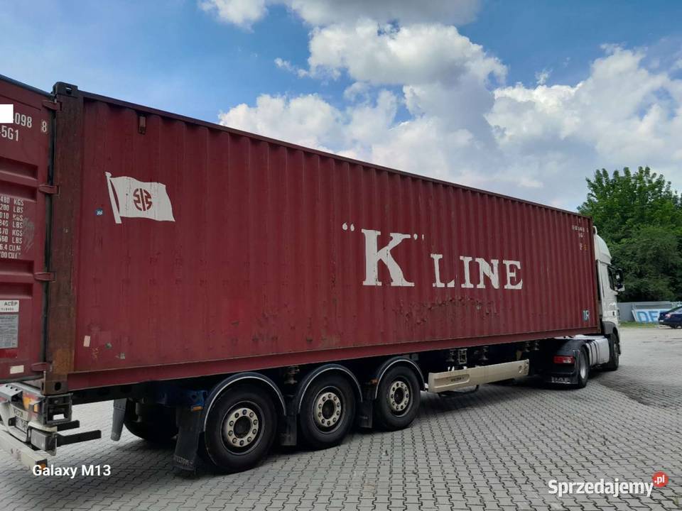40HC Kontener 12 metrowy używany lubelskie Małaszewicze Duże sprzedam