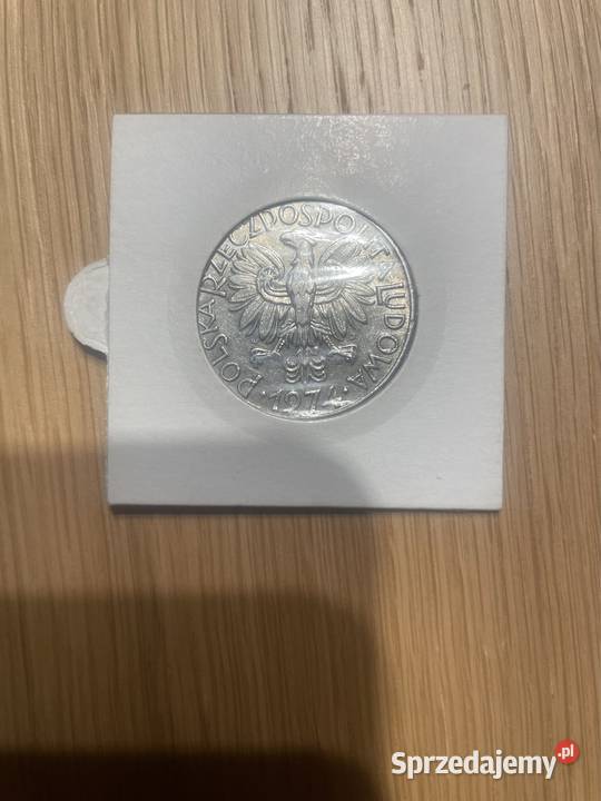 5 zl Rybak 1974 Numizmatyka lubelskie Puławy